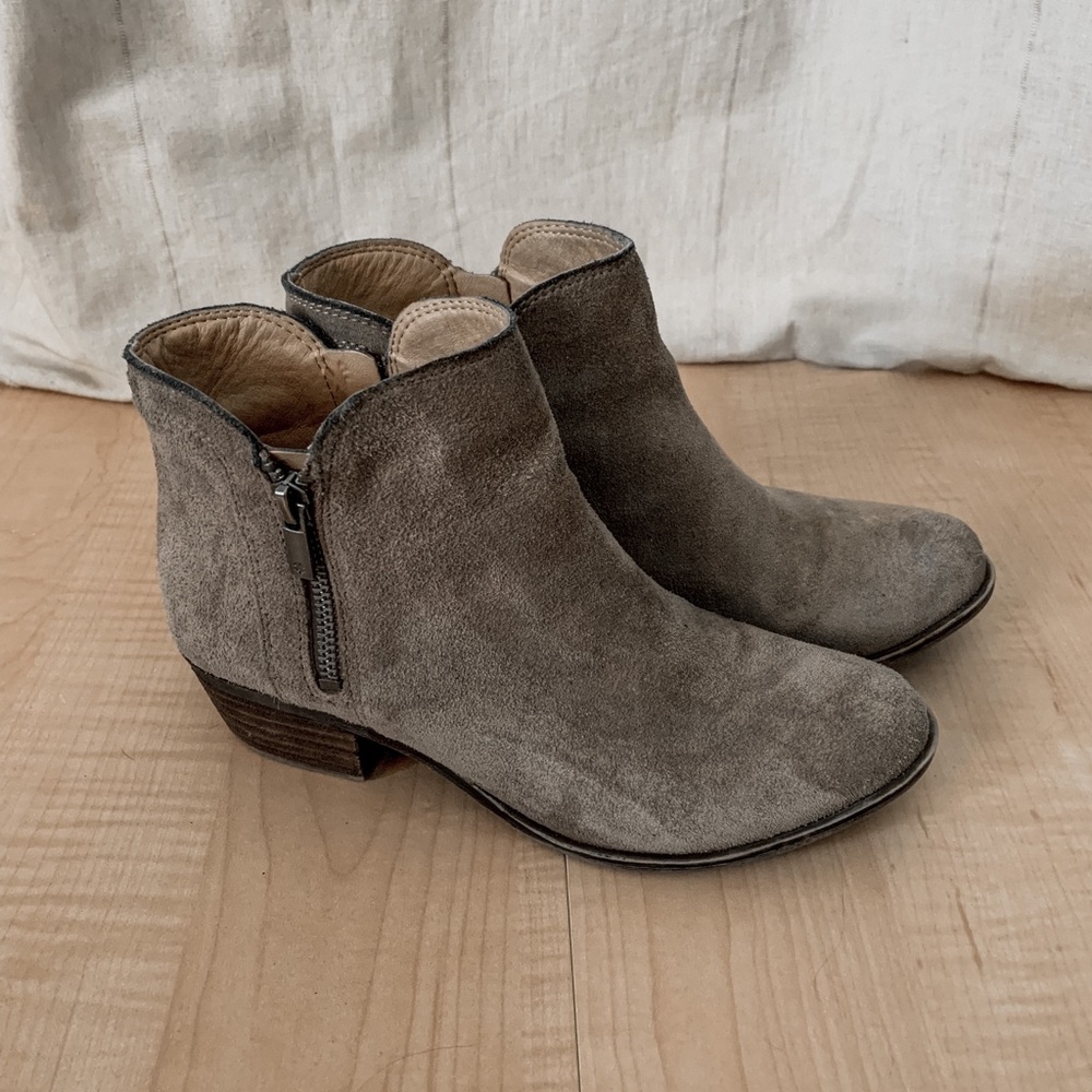 𝒇𝒊𝒏𝒂𝒍 𝒑𝒓𝒊𝒄𝒆 | Lucky Suede Barstyn Bootie